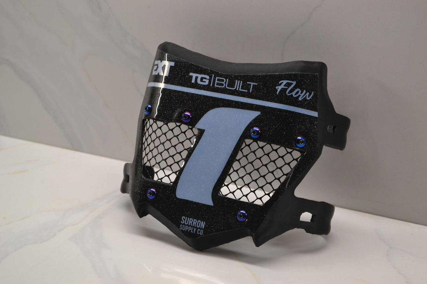 "MotoCutz" Vented Front Number Plate